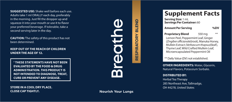 Breathe Product Label